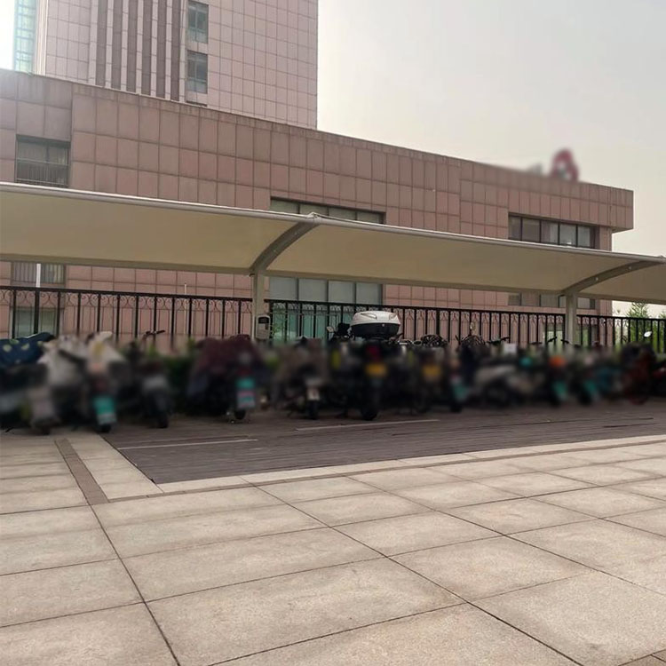 云和县膜结构电动车棚